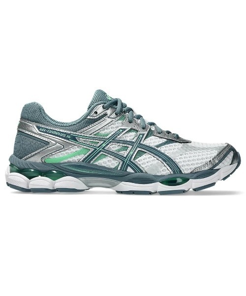 ASICS(アシックス)の「ASICS GEL-CUMULUS 16(アシックス ゲル キュムラス 16)(スニーカー・メンズ・グレー系/グリーン系・26cm/26.5cm/27cm/28cm/28.5cm/29cm/27.5cm)」の8枚目の写真