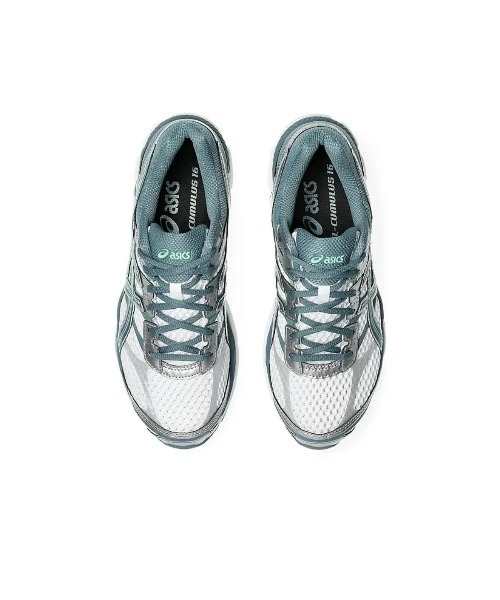 ASICS(アシックス)の「ASICS GEL-CUMULUS 16(アシックス ゲル キュムラス 16)(スニーカー・メンズ・グレー系/グリーン系・26cm/26.5cm/27cm/28cm/28.5cm/29cm/27.5cm)」の10枚目の写真