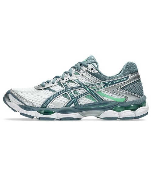 ASICS(アシックス)の「ASICS GEL-CUMULUS 16(アシックス ゲル キュムラス 16)(スニーカー・メンズ・グレー系/グリーン系・26cm/26.5cm/27cm/28cm/28.5cm/29cm/27.5cm)」の7枚目の写真