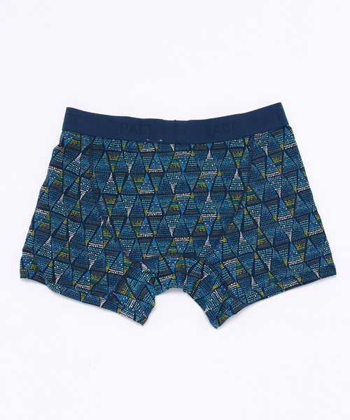 PACT(パクト)の「PACT/パクト Men's Boxer Brief-Alpine メンズ・ボクサーブリーフ(ブリーフ・メンズ・ダークネイビー・L/M/S)」の2枚目の写真