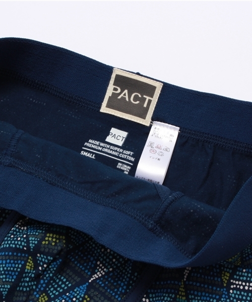 PACT(パクト)の「PACT/パクト Men's Boxer Brief-Alpine メンズ・ボクサーブリーフ(ブリーフ・メンズ・ダークネイビー・L/M/S)」の5枚目の写真