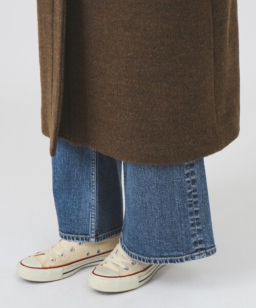 Ray BEAMS（レイビームス）の「スタンドカラー シングル コート（ステンカラーコート・レディース・ブラック/ブラウン・0/1）」の21枚目の写真