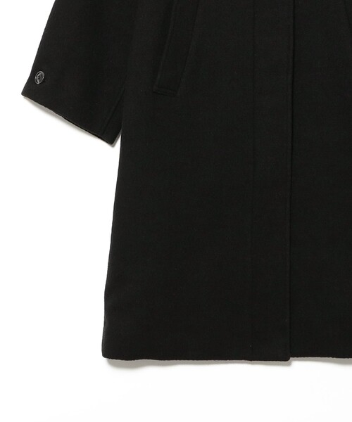 Ray BEAMS（レイビームス）の「スタンドカラー シングル コート（ステンカラーコート・レディース・ブラック/ブラウン・0/1）」の9枚目の写真