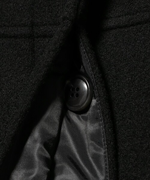 Ray BEAMS（レイビームス）の「スタンドカラー シングル コート（ステンカラーコート・レディース・ブラック/ブラウン・0/1）」の12枚目の写真