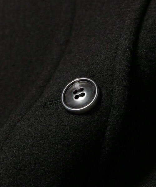 Ray BEAMS（レイビームス）の「スタンドカラー シングル コート（ステンカラーコート・レディース・ブラック/ブラウン・0/1）」の13枚目の写真