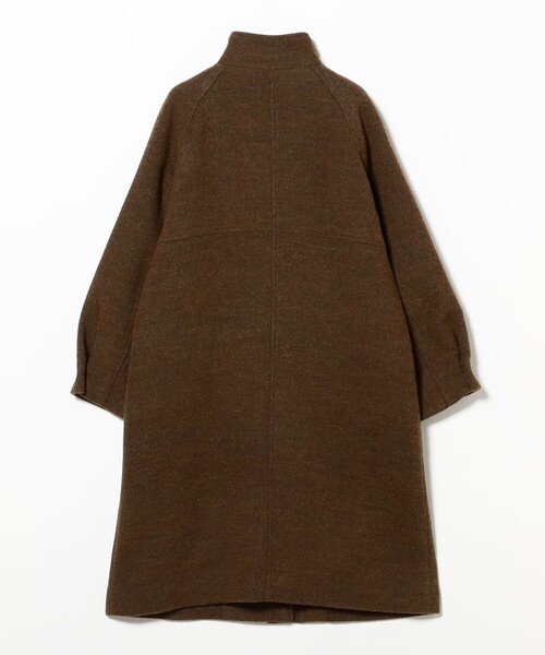 Ray BEAMS（レイビームス）の「スタンドカラー シングル コート（ステンカラーコート・レディース・ブラック/ブラウン・0/1）」の17枚目の写真