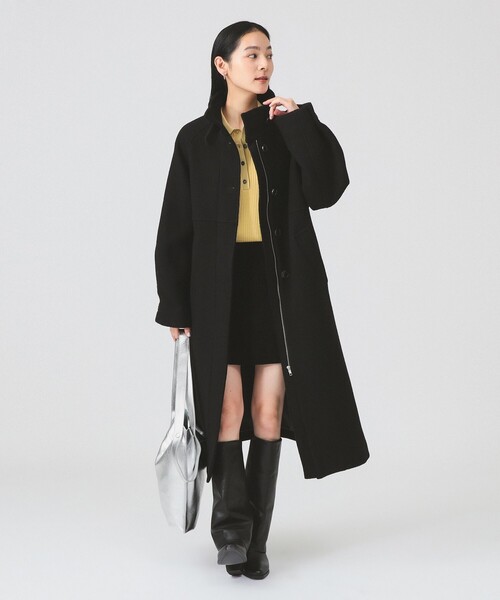 セール】スタンドカラー シングル コート（ステンカラーコート）｜Ray