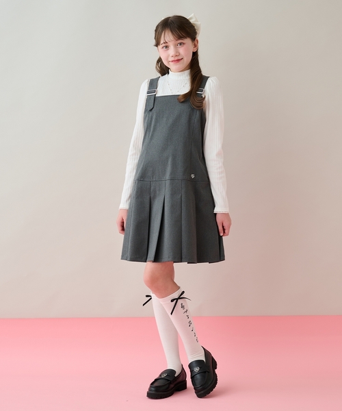 セール】プリーツジャンパースカート（ジャンパースカート）｜mezzo