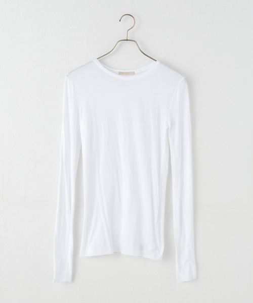 cotton sheer プルオーバー（Tシャツ/カットソー）｜Plage