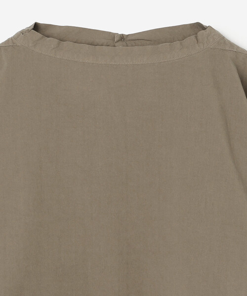 ORCIVAL（オーシバル）の「ORCIVAL | ガーメントダイ スタンドカラープルオーバー WOMEN（シャツ/ブラウス・レディース・モカ/ブラック/イエロー・1）」の9枚目の写真