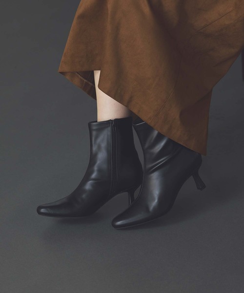 Gready Brilliant（グレディブリリアン）の「ＬＵショートブーツ（ブーツ・レディース・ブラック/ブラウン・38/36/37）」の13枚目の写真