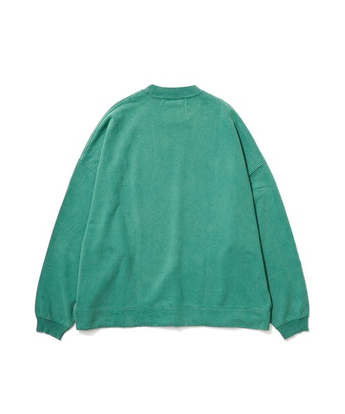 REMI RELIEF(レミレリーフ)の「REMI RELIEF SP加工 裏毛アウトドアBIGサイズクルー RN6014SDN(スウェット・メンズ・イエロー/グリーン/ブラック・LARGE/MEDIUM)」の21枚目の写真