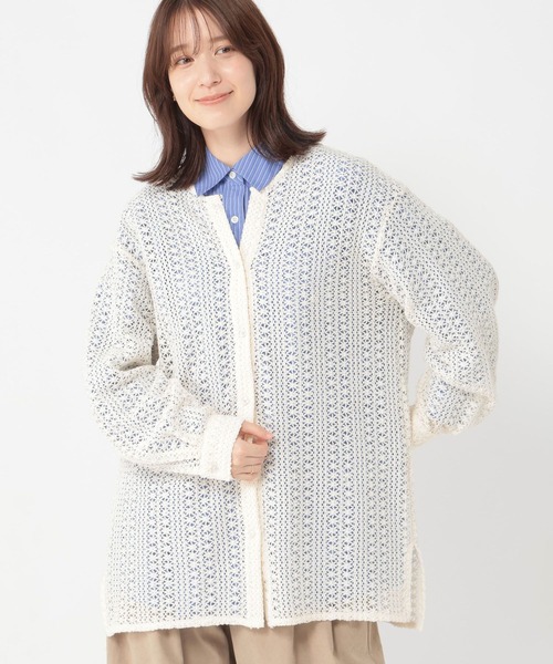 studio CLIP（スタディオクリップ）の「《days》レースアソートノーカラーシャツ（シャツ/ブラウス・レディース・ホワイト/アイボリー/その他1・FREE）」の18枚目の写真