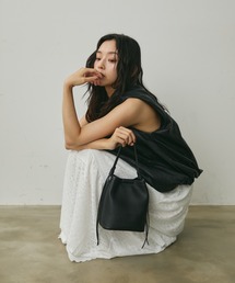 Lunea | 2wayサイドフリンジミニバッグ/ポーチ付き(ハンドバッグ)