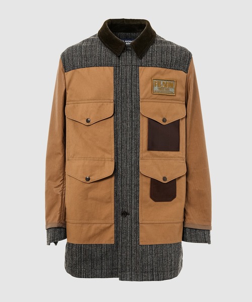 FILSON」WーNAME WOOL STRIPE TWEED COAT（その他アウター）｜JUNYA