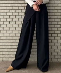 ラップ風パンツ パンツ レディース 冬 秋 ハイウエスト