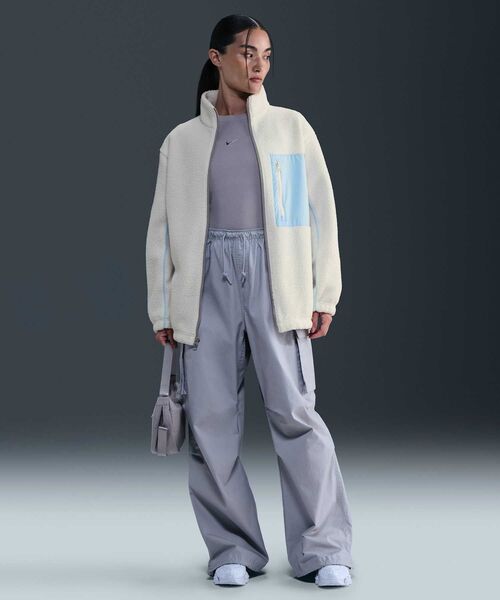 セール】ナイキ スポーツウェア ウィメンズ フルジップ ハイパイル