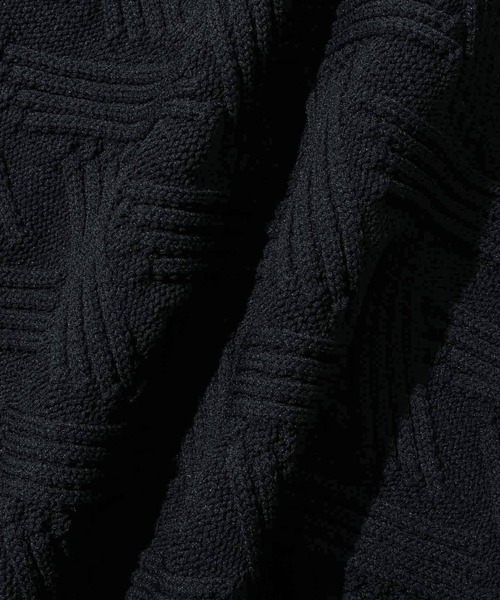 NAVY（ネイビー）の「NAVY リンクススタンドネックカーディガン【手洗い可能】（カーディガン/ボレロ・メンズ・ブラック/ネイビー/グレー・XL/L/M/S）」の8枚目の写真