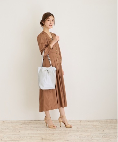 ROOTOTE(ルートート)の「LT.アーキャトル_ルーパンセーA(トートバッグ・レディース・グレー系その他/シルバー/ゴールド系その他/ベージュ/バーガンディー/ブラック・FREE)」の11枚目の写真