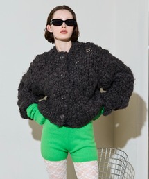 【月末セール】MAISON SPECIAL グレーカーディガン　メンズ ニット 月末セール】MAISON SPECIAL グレーカーディガン メンズ ニット 月末