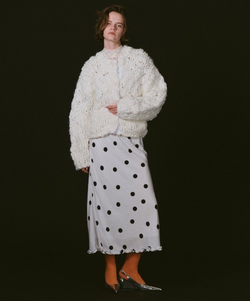 Hand Slub Knit Cardigan / ハンドスラブニットカーディガン