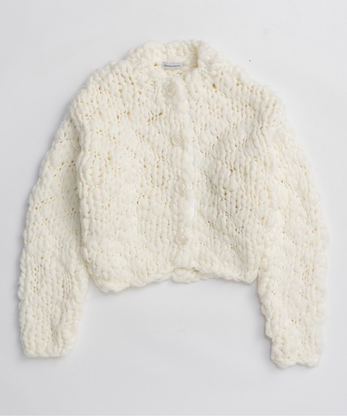 Hand Slub Knit Cardigan / ハンドスラブニットカーディガン