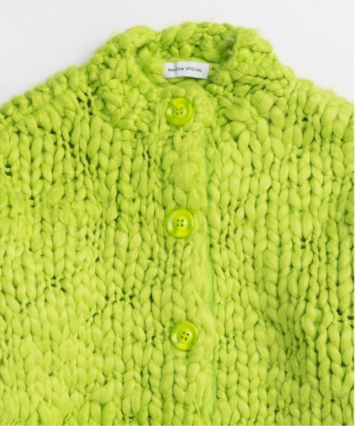 Hand Slub Knit Cardigan / ハンドスラブニットカーディガン