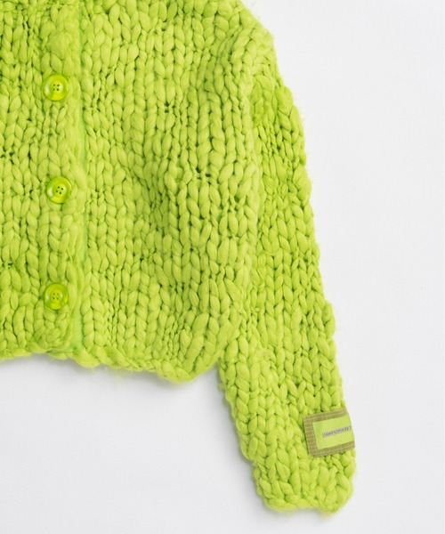 Hand Slub Knit Cardigan / ハンドスラブニットカーディガン