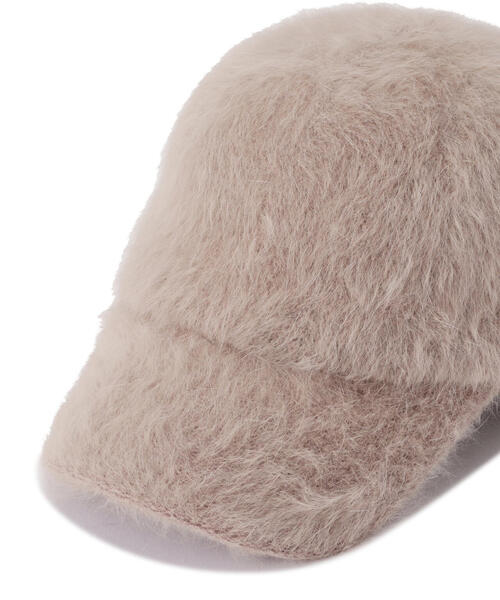 FREE'S MART（フリーズマート）の「シャギーキャップ（キャップ・レディース・ホワイト/グレー/ブラック・ﾌﾘ-）」の7枚目の写真