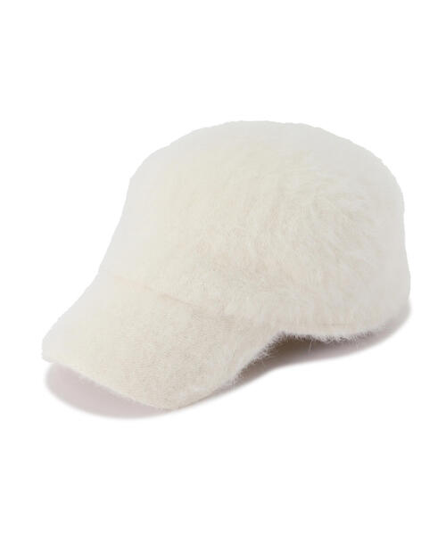 FREE'S MART（フリーズマート）の「シャギーキャップ（キャップ・レディース・ホワイト/グレー/ブラック・ﾌﾘ-）」の4枚目の写真