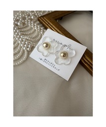【marumusubi】softly flower ピアス(MA)