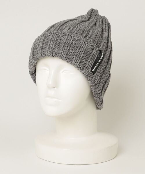 MANASTASH（マナスタッシュ）の「MANASTASH/マナスタッシュ/90'S LOGO BEANIE II/ロゴビーニー（ニットキャップ/ビーニー・メンズ・ブラック/イエロー/パープル/レッド系その他4/ブルー/オリーブ系/その他17・F）」の9枚目の写真