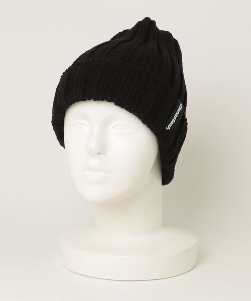MANASTASH（マナスタッシュ）の「MANASTASH/マナスタッシュ/90'S LOGO BEANIE II/ロゴビーニー（ニットキャップ/ビーニー・メンズ・ブラック/イエロー/パープル/レッド系その他4/ブルー/オリーブ系/その他17・F）」の15枚目の写真