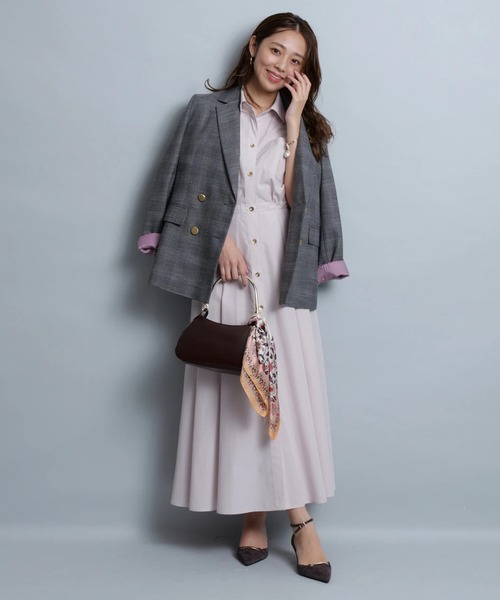 チェックテーラードジャケット（その他アウター）｜JUSGLITTY（ジャス