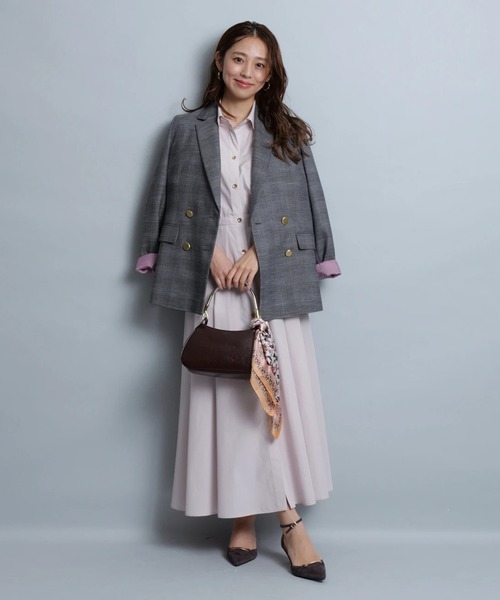 チェックテーラードジャケット（その他アウター）｜JUSGLITTY（ジャス