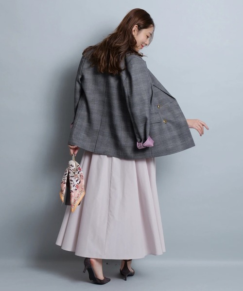 チェックテーラードジャケット（その他アウター）｜JUSGLITTY（ジャス