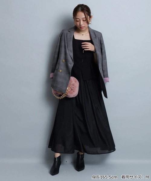 チェックテーラードジャケット（その他アウター）｜JUSGLITTY