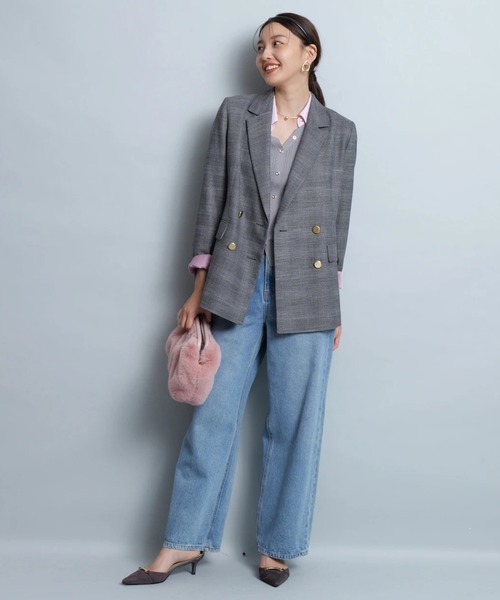 チェックテーラードジャケット（その他アウター）｜JUSGLITTY（ジャス