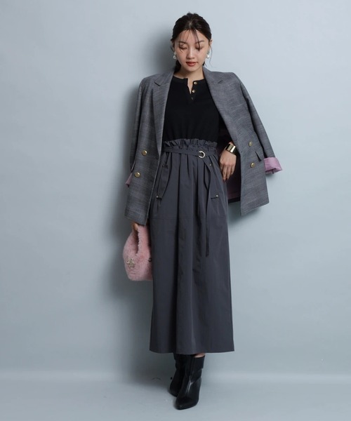 チェックテーラードジャケット（その他アウター）｜JUSGLITTY（ジャス