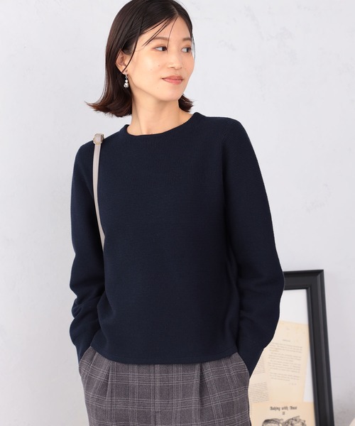 GALLORIA（ギャローリア）の「スパンコール使いニット（ニット/セーター・レディース・ライトグレー/ライトパープル/ネイビー・LL/S/M/L）」の11枚目の写真