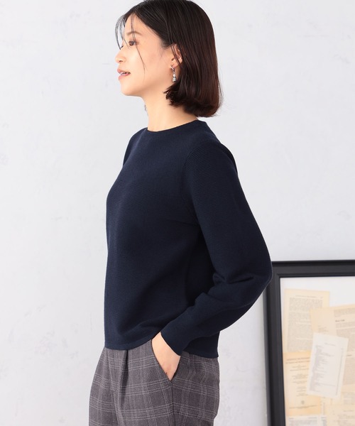 GALLORIA（ギャローリア）の「スパンコール使いニット（ニット/セーター・レディース・ライトグレー/ライトパープル/ネイビー・LL/S/M/L）」の10枚目の写真