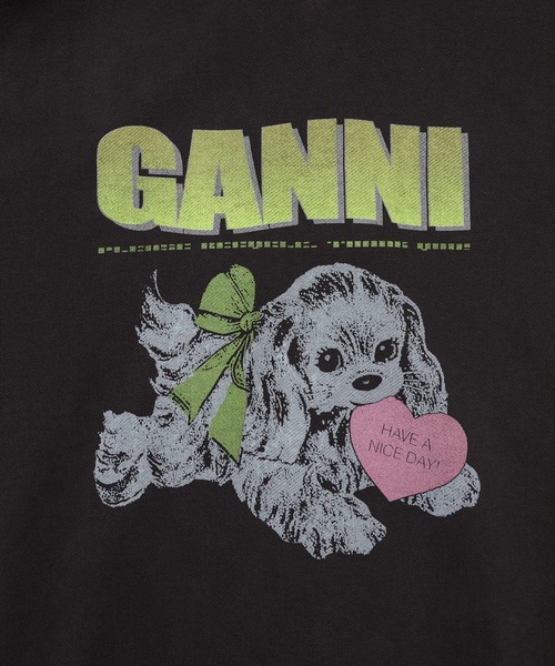 GANNI(ガニー)の「Isoli Oversized Hoodie(パーカー・レディース・グレー系その他・M/L/S)」の4枚目の写真