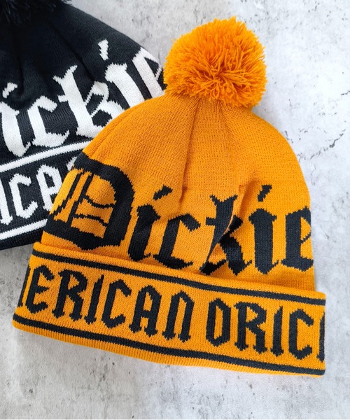 Dickies/ディッキーズ】ジャガードニットキャップ/ボンボン付き/ユニ