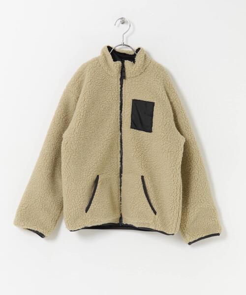 セール】『WEB/一部店舗限定』リバーシブルボアジャケット(KIDS