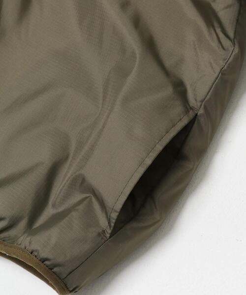 URBAN RESEARCH DOORS(アーバンリサーチドアーズ)の「『WEB/一部店舗限定』リバーシブルボアジャケット(KIDS)(その他アウター・キッズ・ブラック系その他/グリーン系その他・150)」の12枚目の写真
