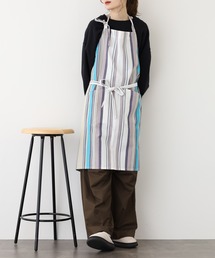 l'atelier Nuuit（アトリエヌイ）の「ストライプエプロン（エプロン）」