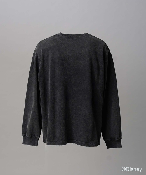 MAISON SPECIAL(メゾンスペシャル)の「《UNISEX》【MOVIE SERIES】「FANTASIA」- BROOM - Prime-Over Crew Neck Long Sleeve T-Shirt/-ほうき-プライムオーバークルーネックロングスリーブTシャツ【MAISON SPECIAL/メゾンスペシャル】(Tシャツ/カットソー・メンズ・ブラック/ネイビー・1/0/2)」の8枚目の写真