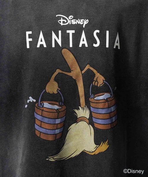 UNISEX》【MOVIE SERIES】「FANTASIA」- BROOM - Prime-Over Crew Neck