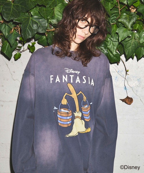 UNISEX》【MOVIE SERIES】「FANTASIA」- BROOM - Prime-Over Crew Neck