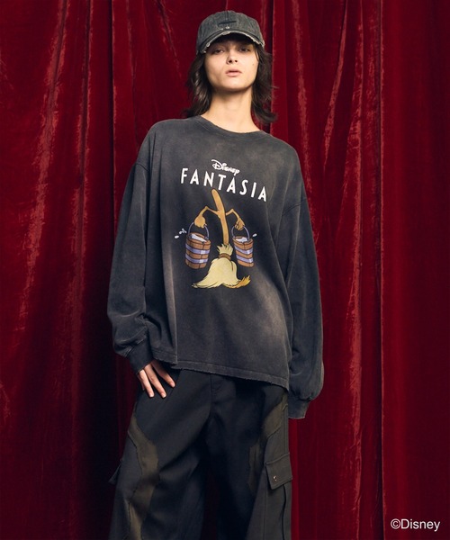 MOVIE SERIES】「FANTASIA」　メゾンスペシャル UNISEX》【MOVIE SERIES】「FANTASIA」- BROOM - Prime-Over Crew Neck